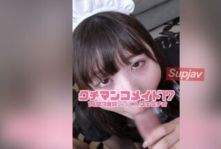 FC2PPV 3497775 [期间限定] 口交女仆17❤️在咖啡厅工作的可爱声音的可爱女孩❤️连续三次射出大量精液