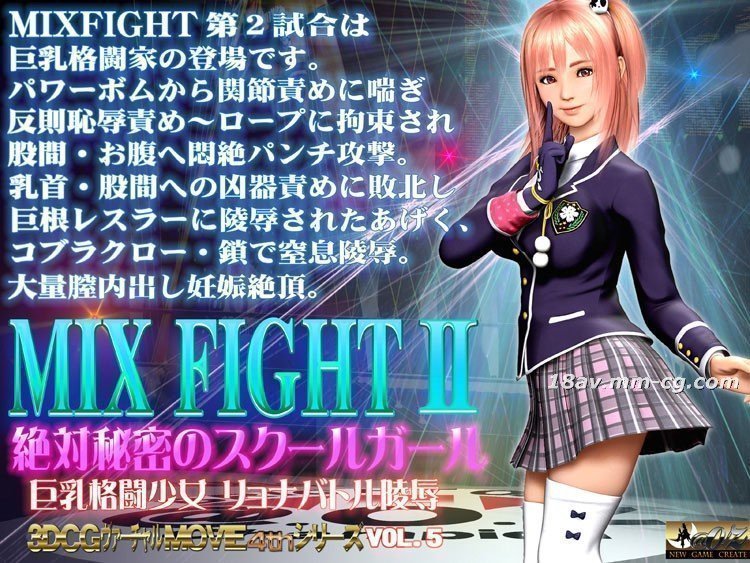 [3D] MIX FIGHT 2 绝对秘密的女学生