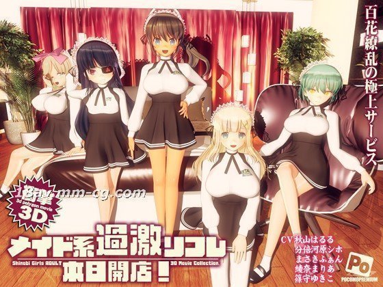 [3D][Pokomo Premium] 女仆式极限足底按摩今日开业！