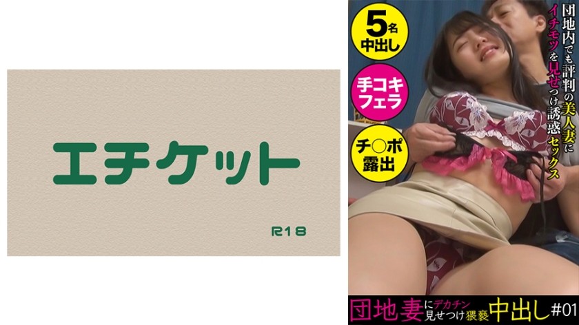 274DHT-0400+向公寓妻子炫耀大屌的猥亵中出#01