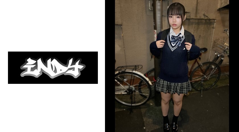 [未经审查] 534IND-160 面部暴露 [个人拍摄] 黑发马尾辫女孩和她的第一次 POV 拍摄，原始性爱和中出让她高潮不断